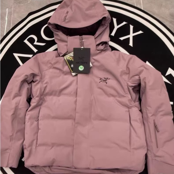 Arc'teryx Andessa Down Purple Puffer Jacket Unisex